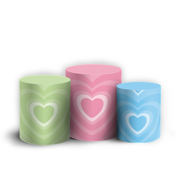 Trio Cilindro - As Meninas Super Poderosas  - Sublimado 3D