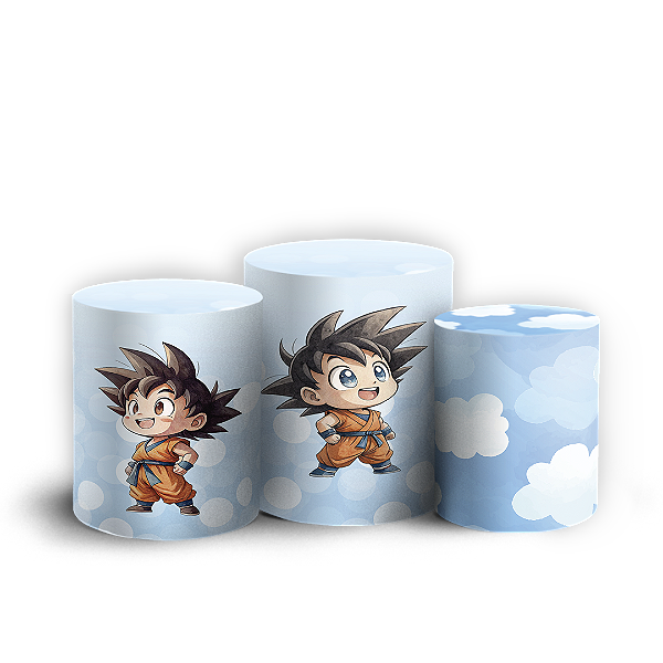 Trio Cilindro - Dragon Ball - Sublimado 3D
