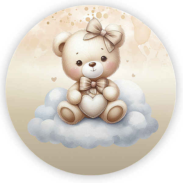 Mini Painel - Ursinho - Sublimado 3D