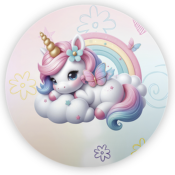 Mini Painel - Unicórnio - Sublimado 3D