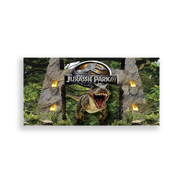 Painel Retangular - Dinossauro -Vivi - Sublimado 3D