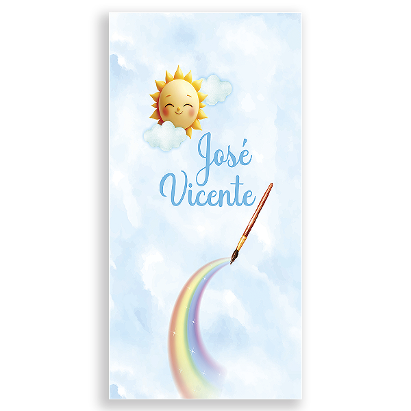 Faixa Lateral - Jesus Maior Pintor  -Vivi - Sublimado 3D