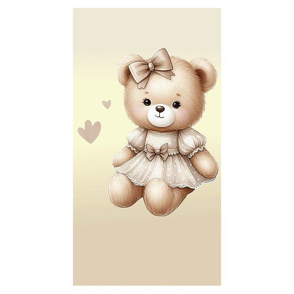 Faixa Lateral - Ursinho - Sublimado 3D