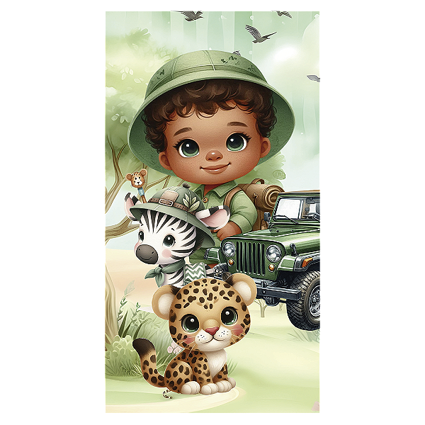 Faixa Lateral - Safari - Sublimado 3D