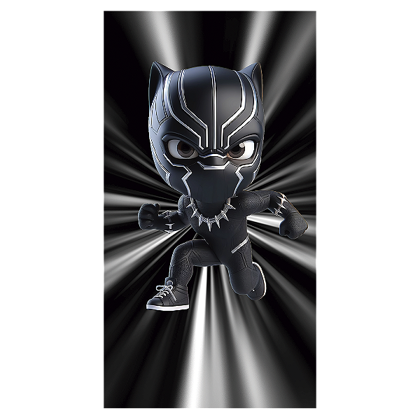 Faixa Lateral - Pantera Negra - Sublimado 3D