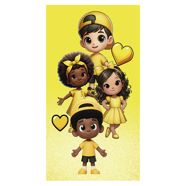 Faixa Lateral - Setembro Amarelo - Sublimado 3D