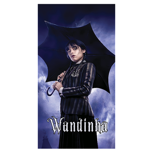 Faixa Lateral Sublimado 3D - Wandinha