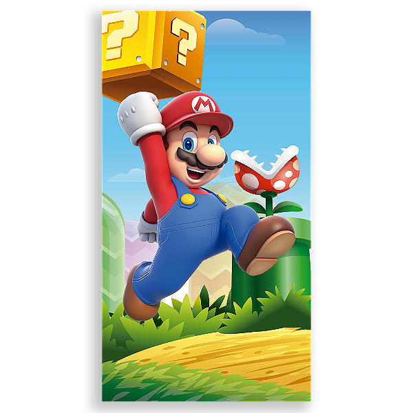 Faixa Lateral - Super Mario - Sublimado 3D