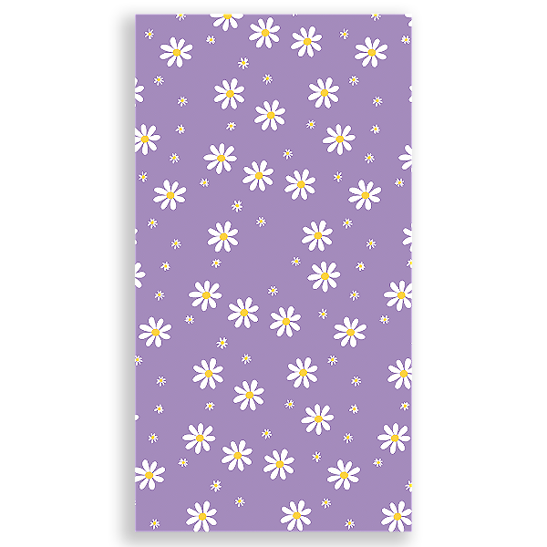 Faixa Lateral - Flor Margarida - Sublimado 3D