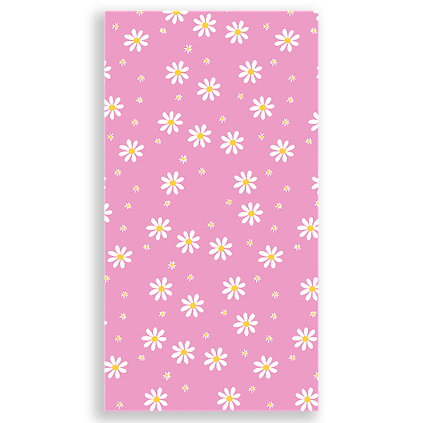 Faixa Lateral - Flor Margarida - Sublimado 3D