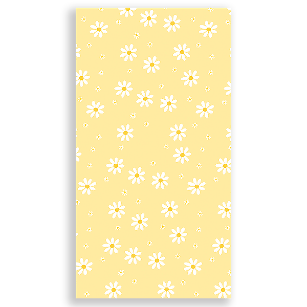 Faixa Lateral - Flor Margarida - Sublimado 3D