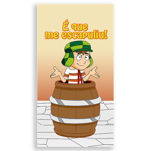 Faixa Lateral - Chaves - Sublimado 3D