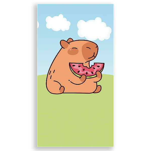 Faixa Lateral - Capivara - Sublimado 3D