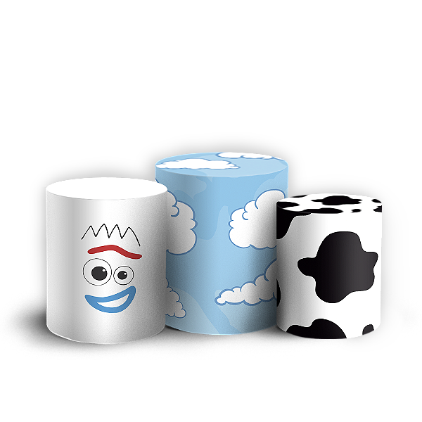 Trio Cilindro - Toy Story - Sublimado 3D