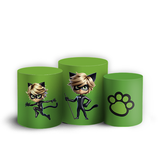 Trio Cilindro - Ladybug - Sublimado 3D