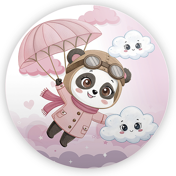 Mini Painel - Ursinho Aviador - Sublimado 3D