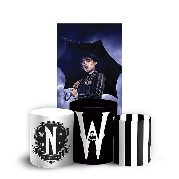 Faixa Lateral e Trio Cilindro Sublimado 3D Vest Facil - Wandinha