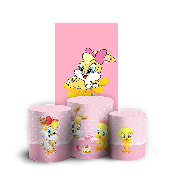 Faixa Lateral e Trio Cilindro Sublimado 3D Vest Facil - Baby Lola