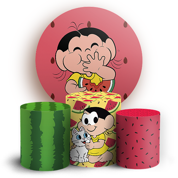 KIT Redondo e Trio - Magali - Sublimado 3D