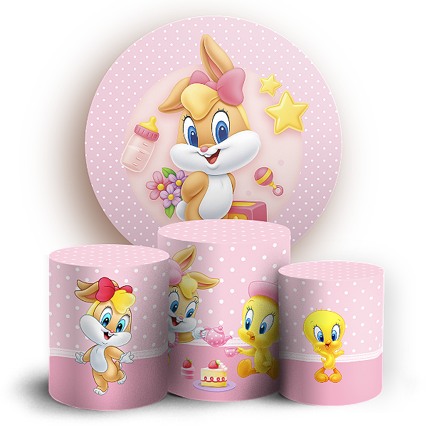 KIT Redondo e Trio - Baby Lola - Sublimado 3D