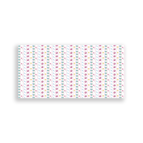 Painel Retangular Sublimado 3D - Fundo Princesas