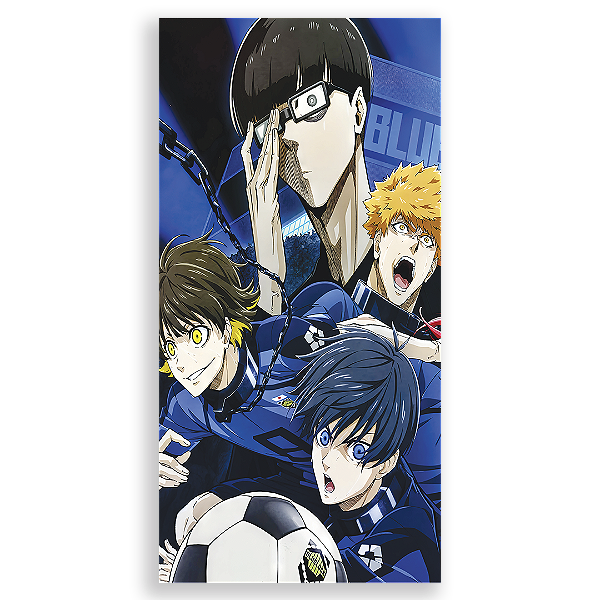 Faixa Lateral Sublimado 3D - Blue Lock - Vivi Mide