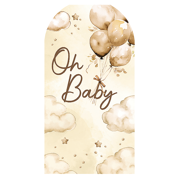 Faixa Lateral Sublimado 3D - Ursinho Bege