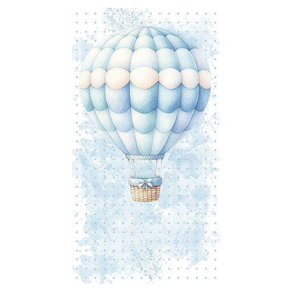 Faixa Lateral Sublimado 3D - Ursinho Azul