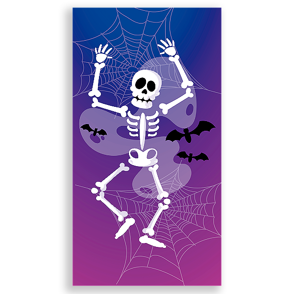 Faixa Lateral Sublimado 3D - Dia das Bruxas Halloween