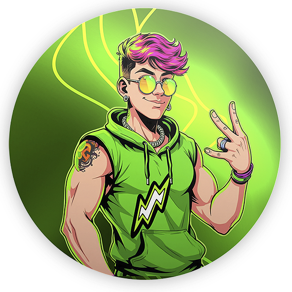 Painel Redondo Sublimado 3D - Os Rosas