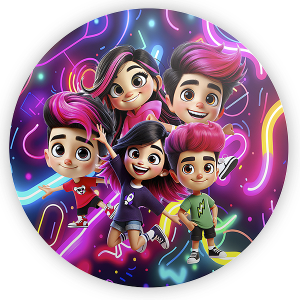 Mini Painel Sublimado 3D - Os Rosas