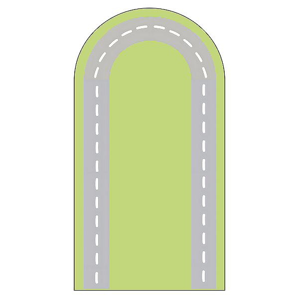 Faixa Lateral Sublimado 3D - Cores Corrida -By Cris Reis & Sara Bolando A Festa