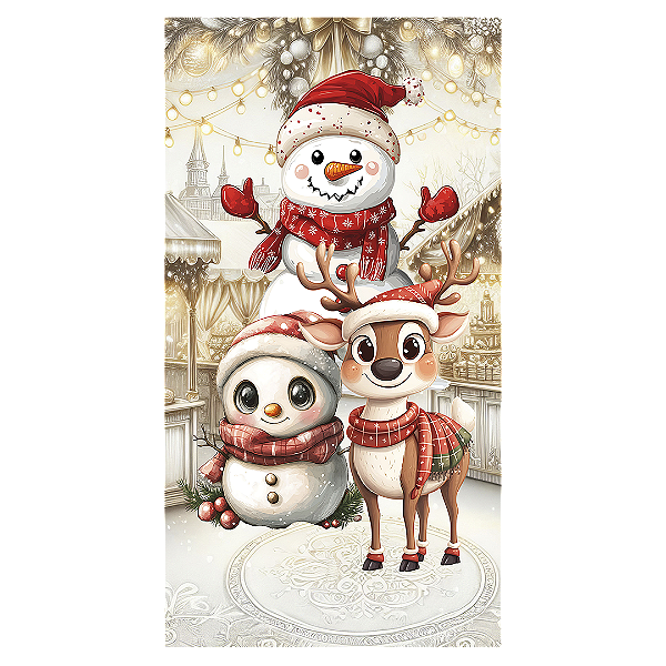 Faixa Lateral Sublimado 3D - Natal