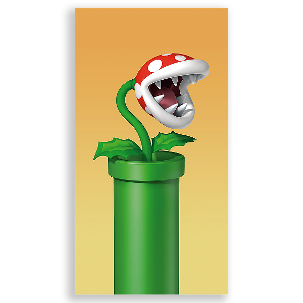 Faixa Lateral Sublimado 3D - Super Mario