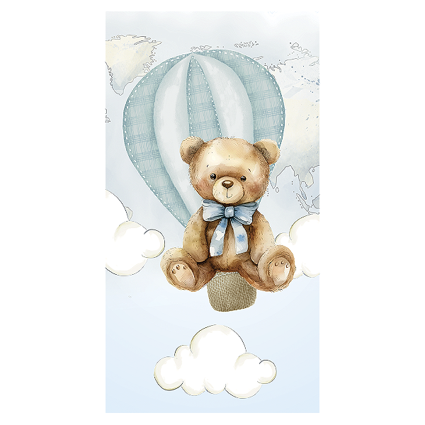 Faixa Lateral Sublimado 3D - Urso