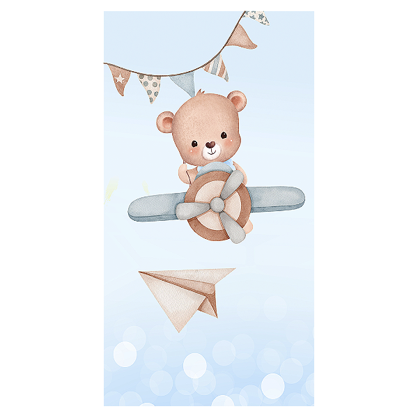 Faixa Lateral Sublimado 3D - Urso