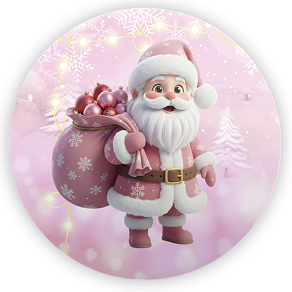 Mini Painel Sublimado 3D - Natal