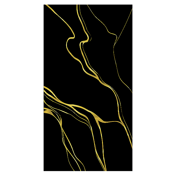 Faixa Lateral Sublimado 3D - Marmore Dourado  Vivi