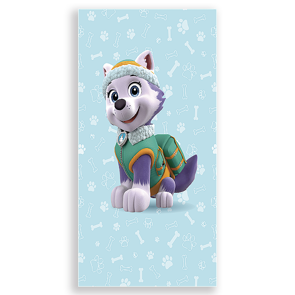 Faixa Lateral Sublimado 3D - Patrulha Canina  Vivi