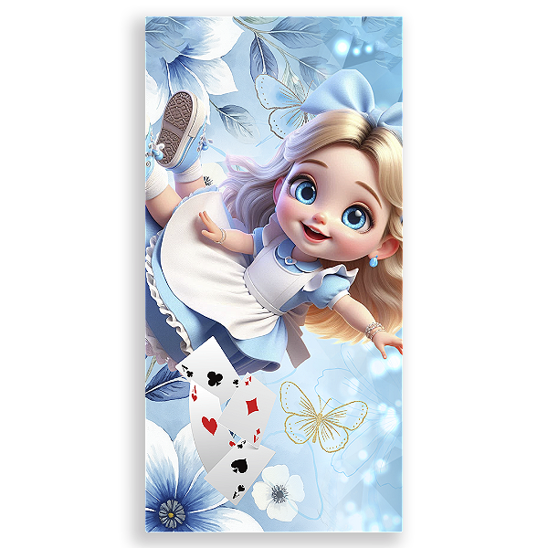 Faixa Lateral Sublimado 3D - Alice