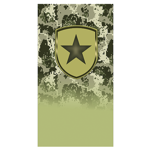 Faixa Lateral Sublimado 3D - Exército