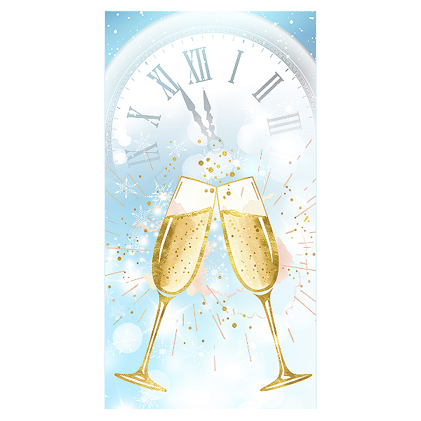 Faixa Lateral Sublimado 3D - Ano Novo