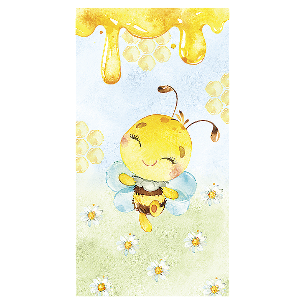 Faixa Lateral Sublimado 3D - Abelha