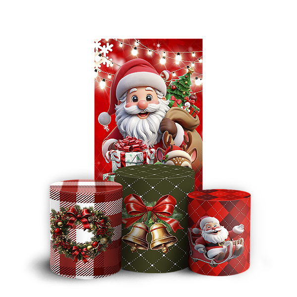 Faixa Lateral e Trio Cilindro Sublimado 3D Vest Facil - Ano Novo