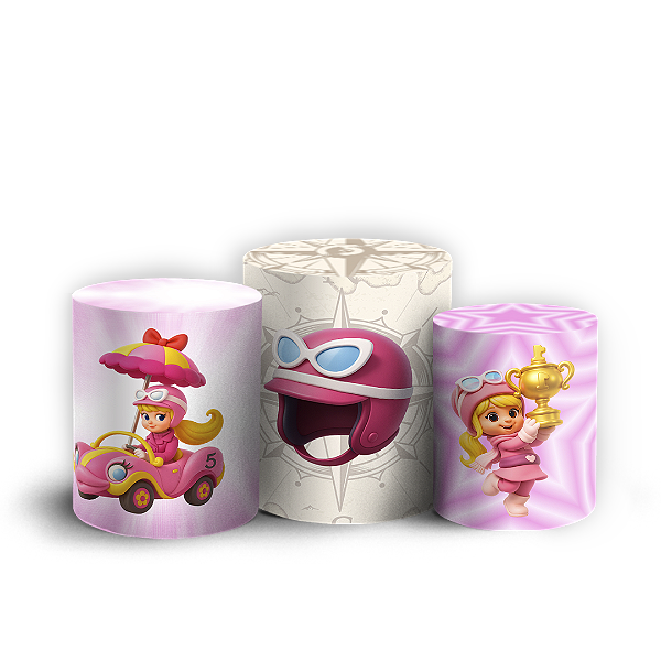 Trio Cilindro Sublimado 3D - Penélope