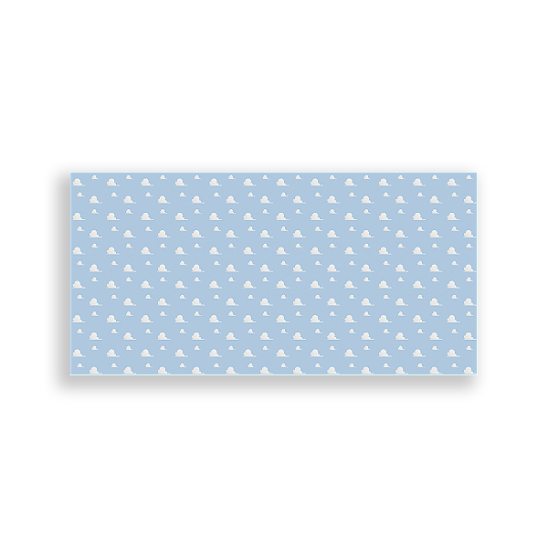 Painel Retangular Sublimado 3D - Fundo Toy Story  Vivi