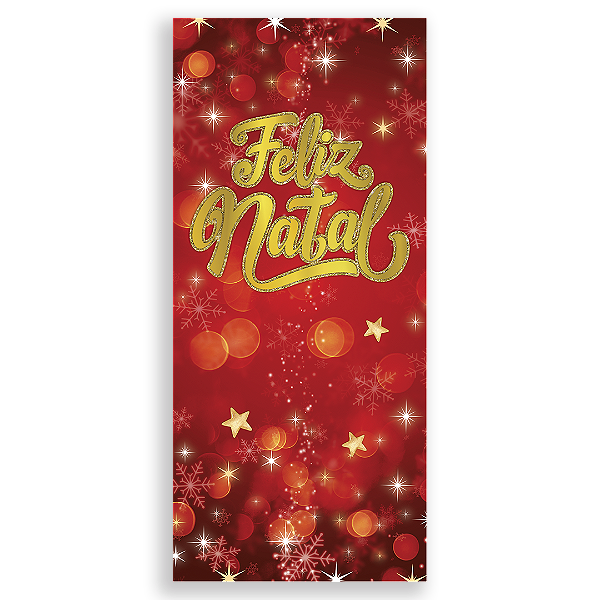 Capa Decorativa Porta Sublimação 3D - Porta de Natal