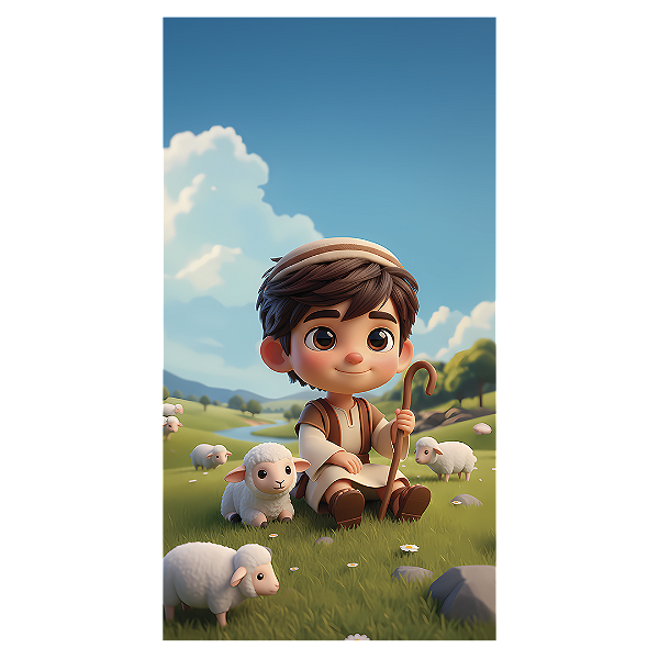 Faixa Lateral Sublimado 3D - Davi E Golias