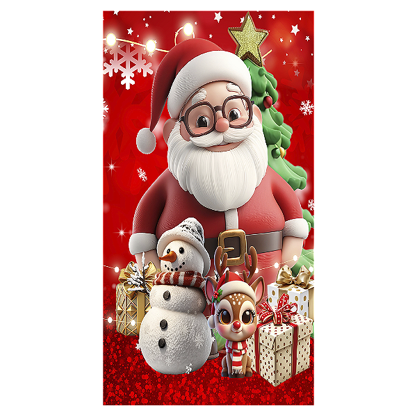 Faixa Lateral Sublimado 3D - Natal