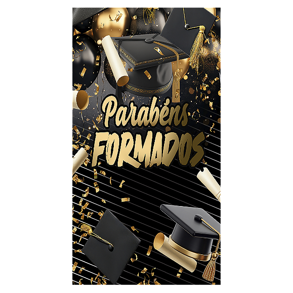 Faixa Lateral Sublimado 3D - Formatura Abc